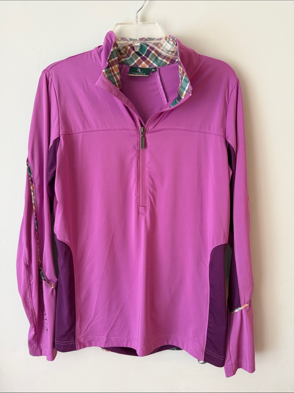 Lascaux Equestrian Women's Purple Quarter-Zip